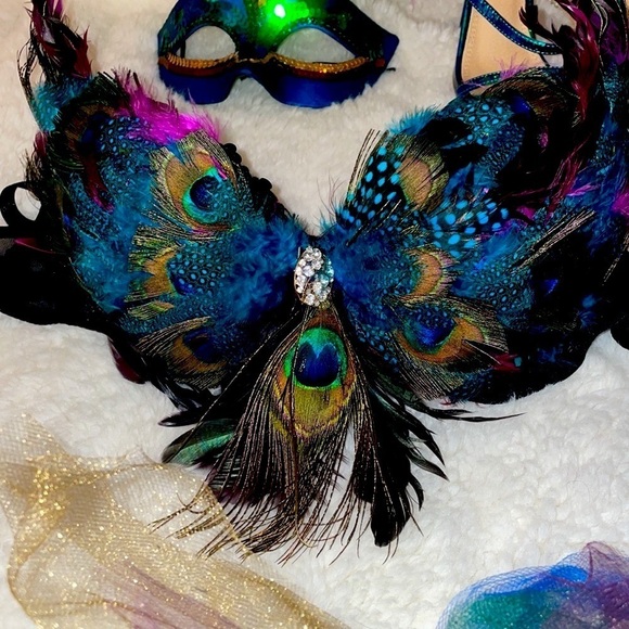 Other - Peacock costume and brand new shoes